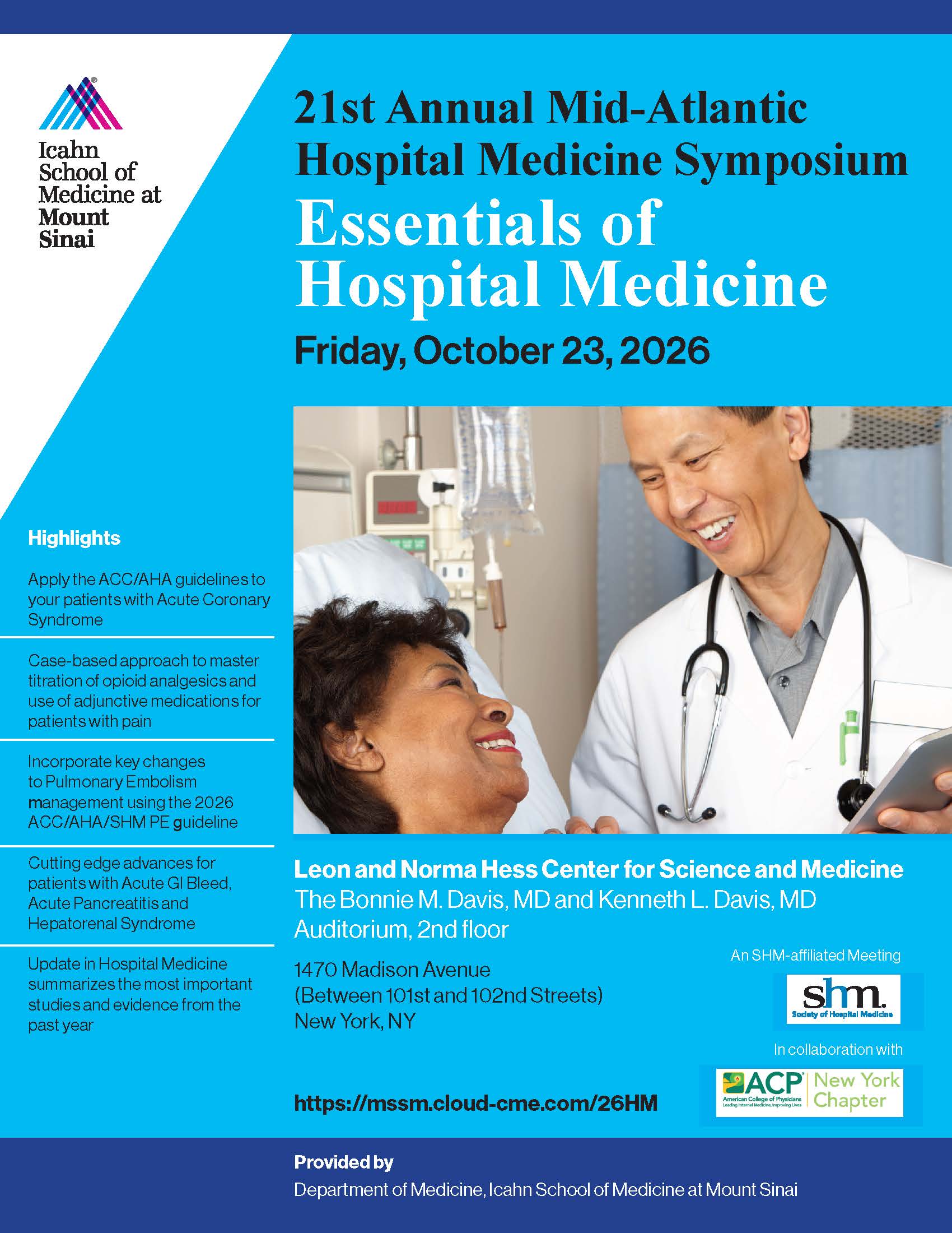 21st Annual Mid-Atlantic Hospital Medicine Symposium Banner